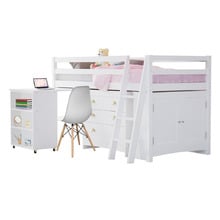 Kingston Single Pine Wood Mid Sleeper Bed